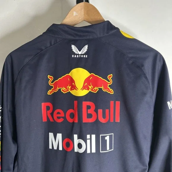 Red Bull Racing F1 2023 Team Soft Shell Jacket L- NEW! - Picture 8 of 9